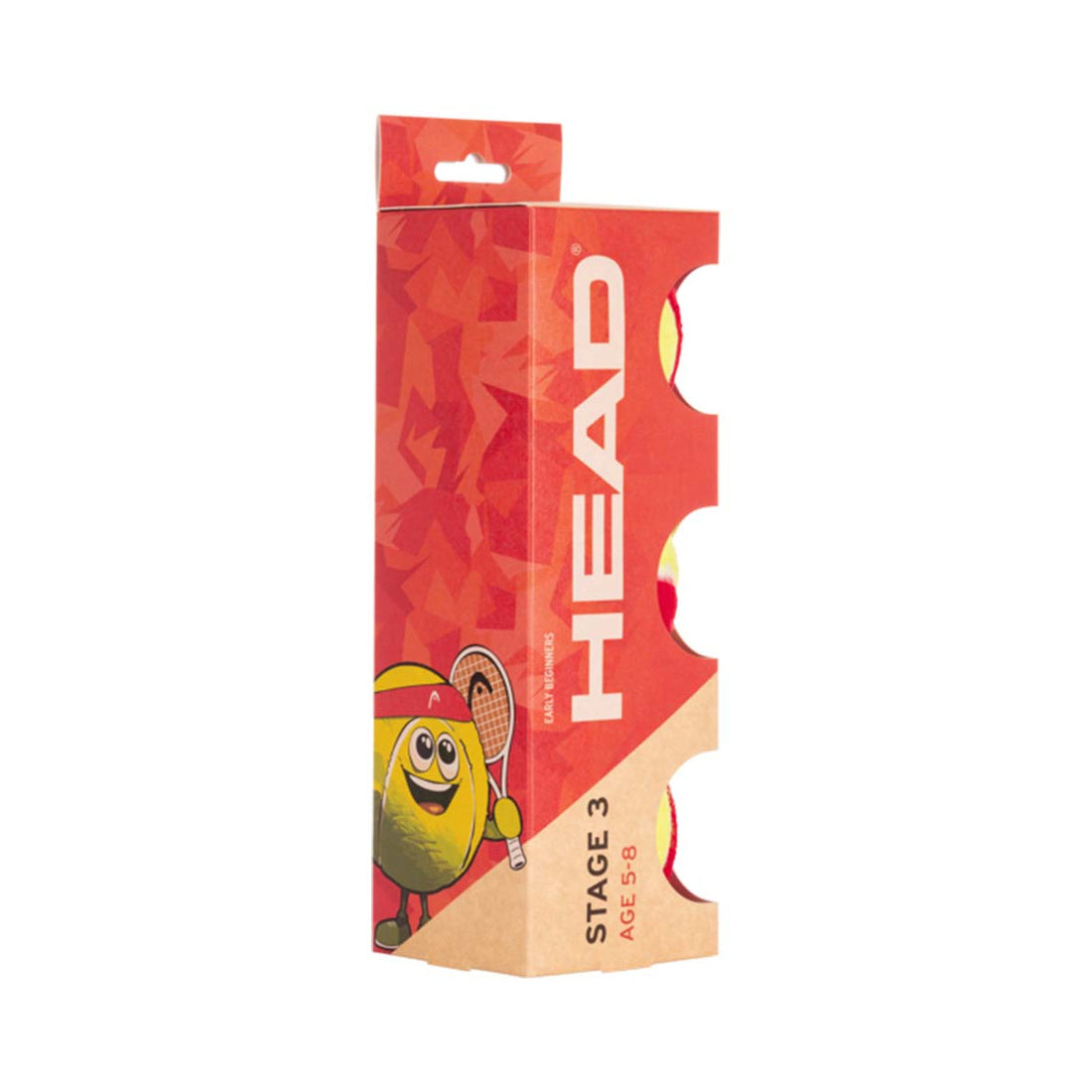 Bag 3 Balls Head TIP Red