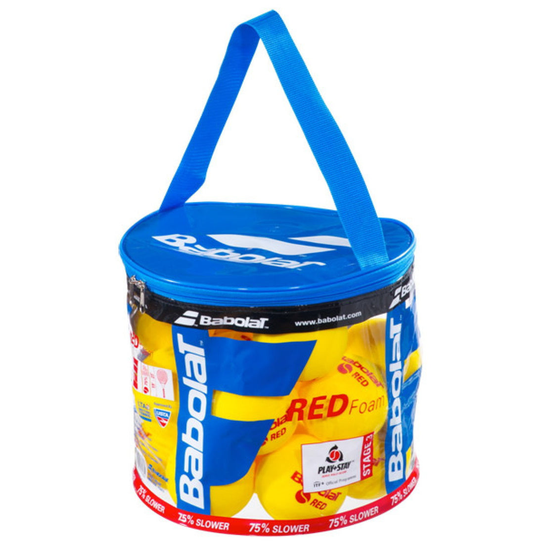 Bag of 24 Babolat Red Foam Balls