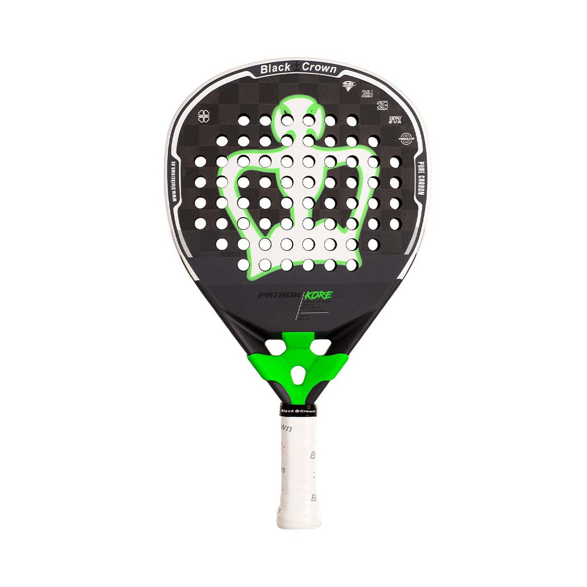 Black Crown Patron Kore racquet