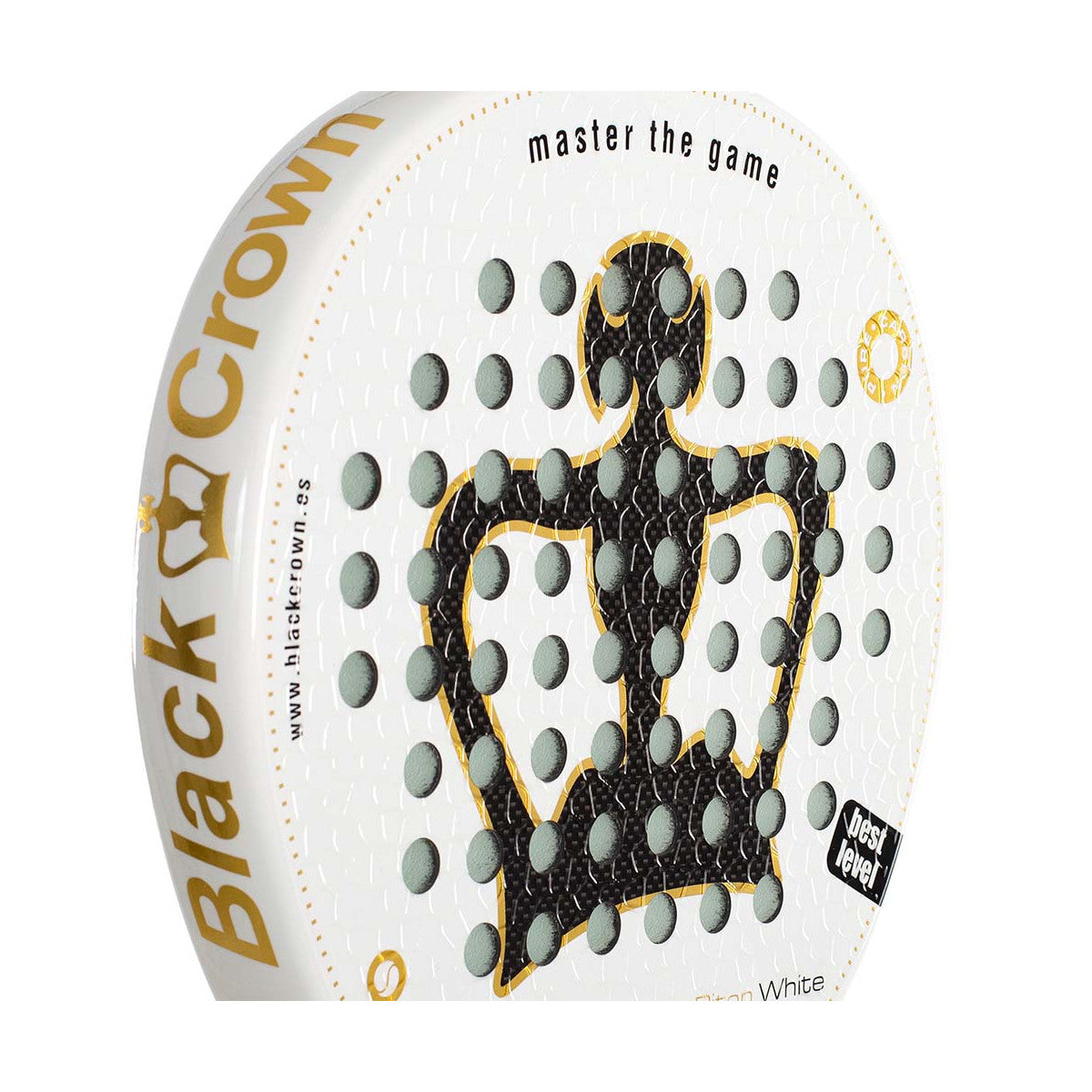 Black Crown Piton White racquet – 4