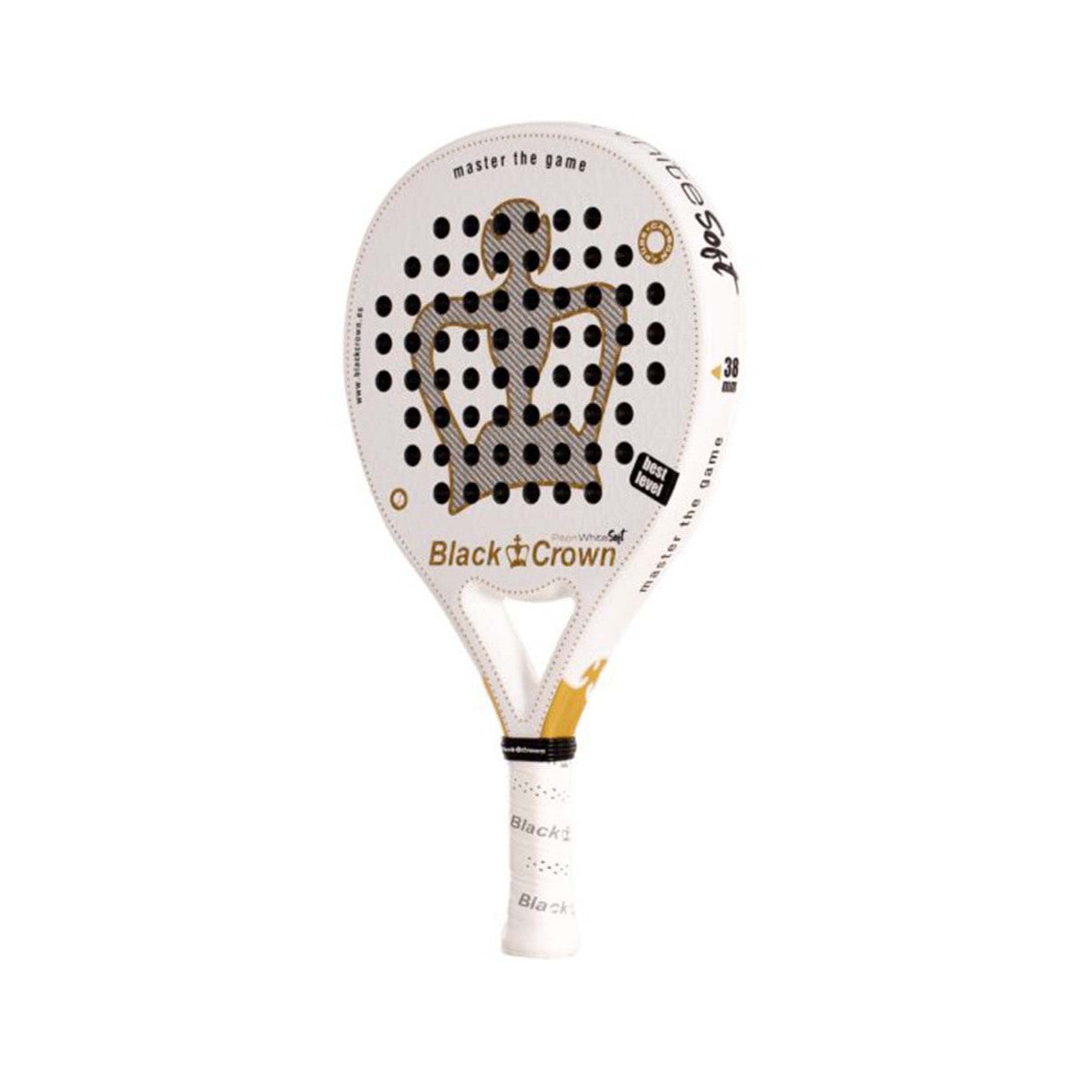 Black Crown Piton White Soft racquet – 2