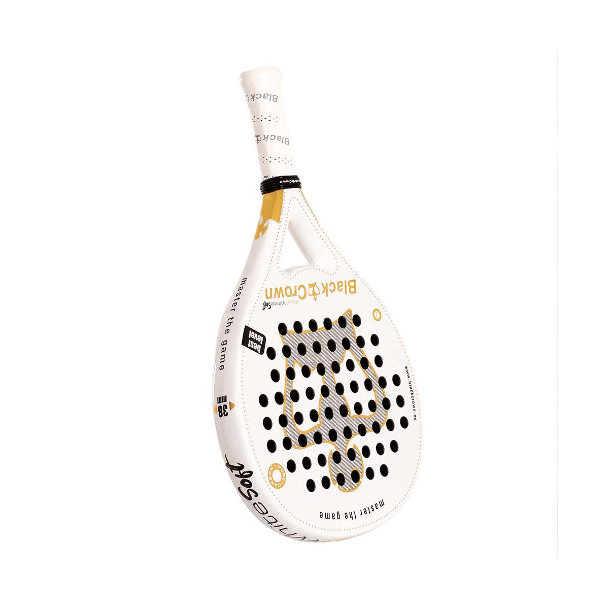 Black Crown Piton White Soft racquet – 4