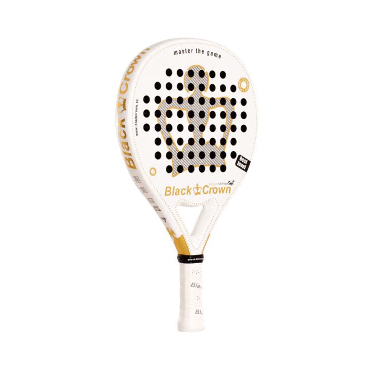 Black Crown Piton White Soft racquet – 3