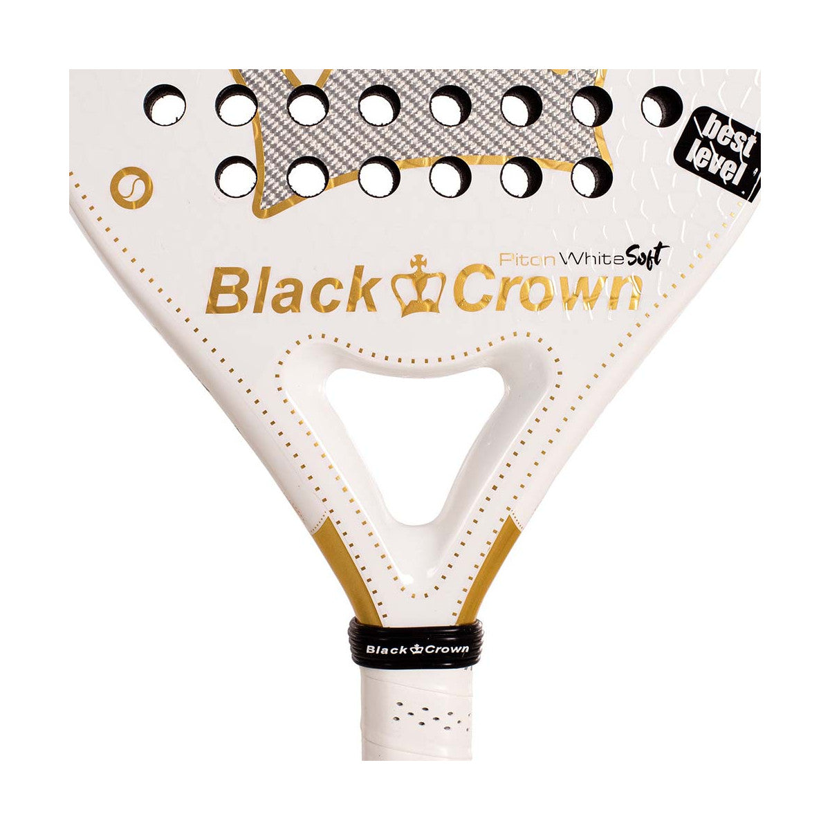 Black Crown Piton White Soft racquet – 6