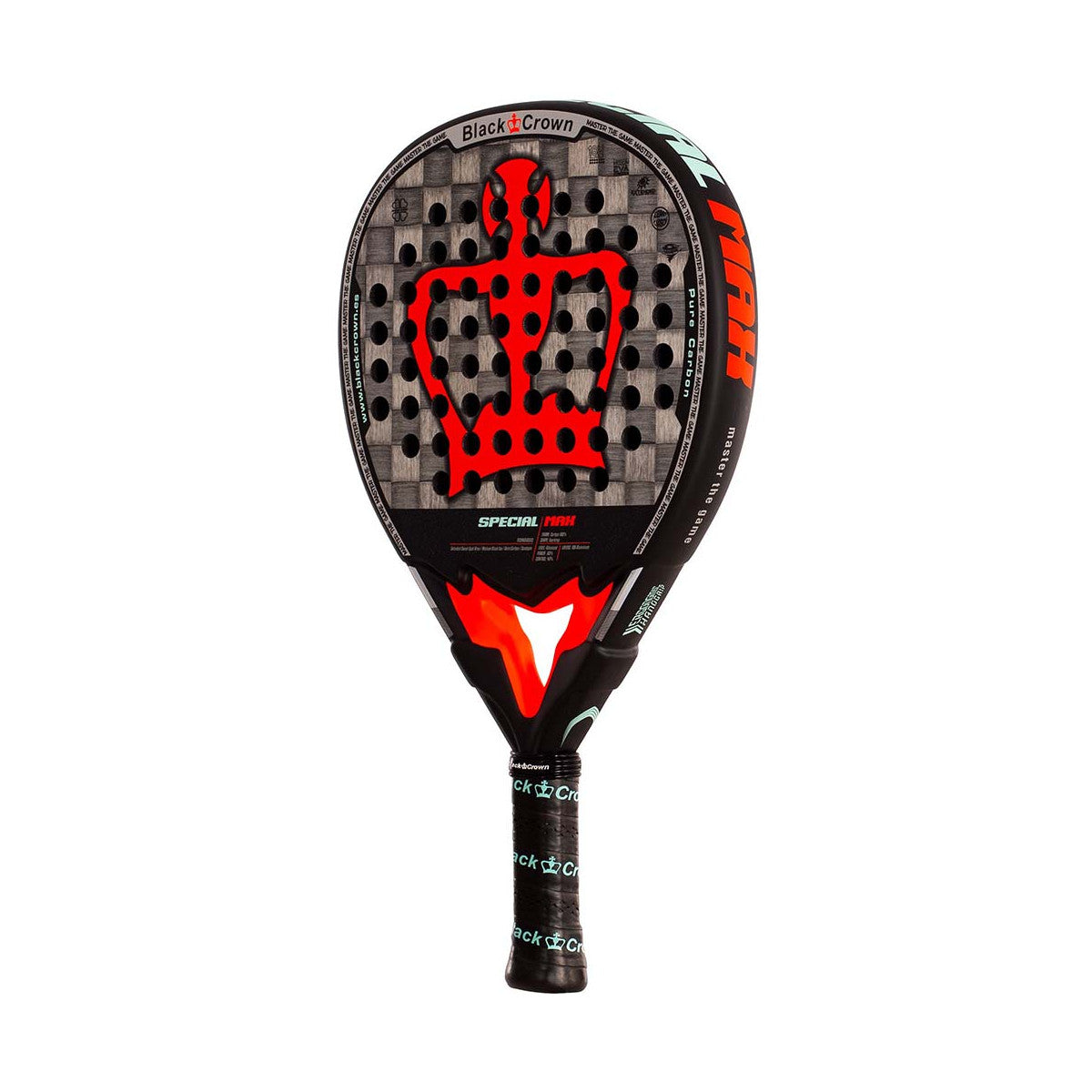 Black Crown Special Max racquet – 2