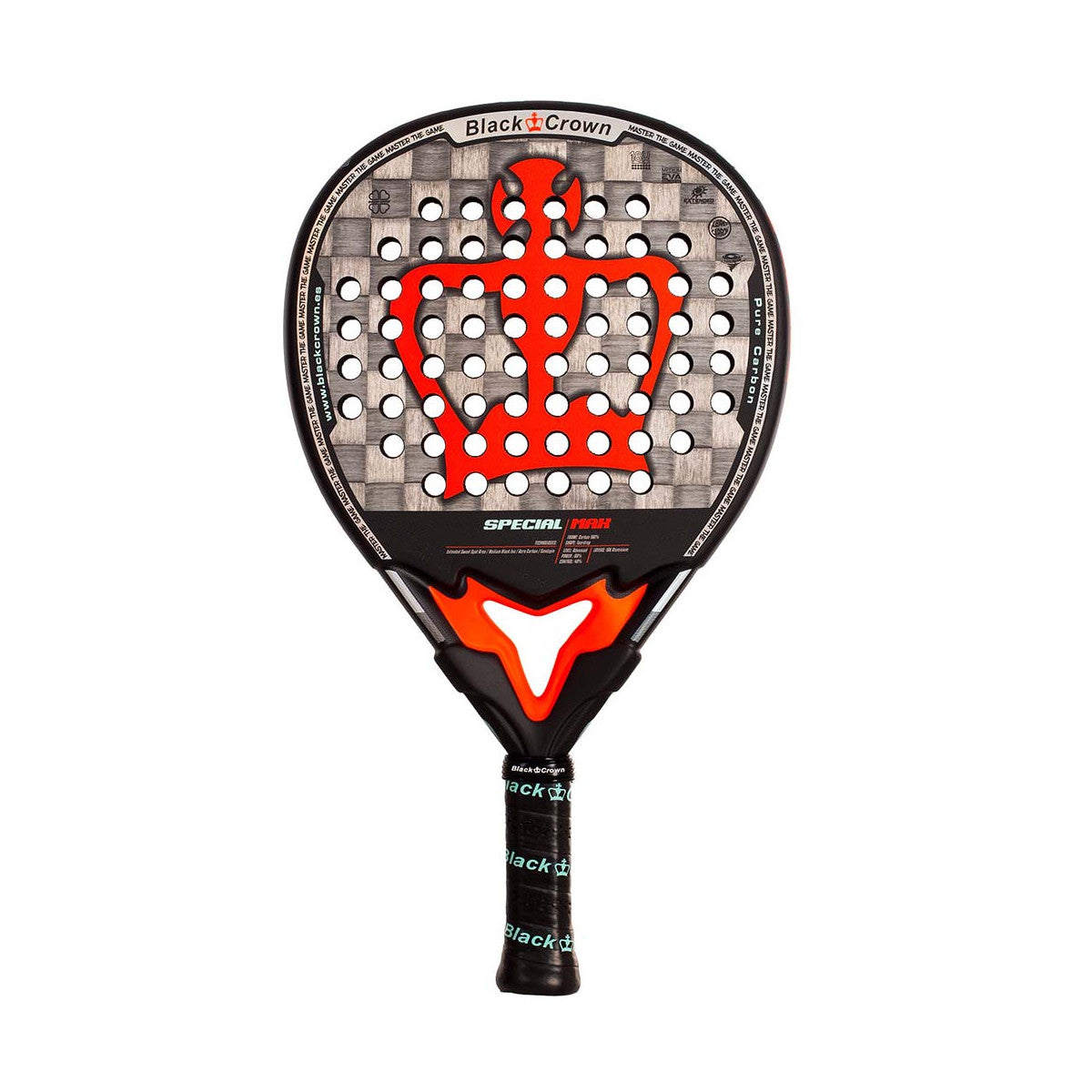 Black Crown Special Max racquet