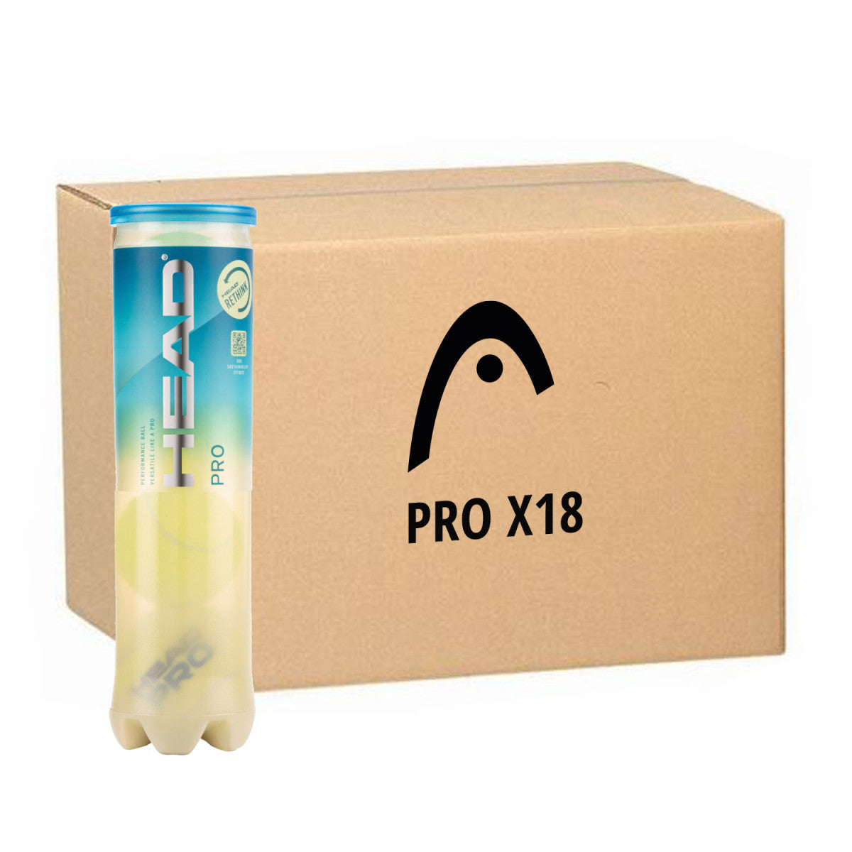 Box 18 cans of 4 Head Pro Balls