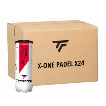 Box 24 cans of 3 Tecnifibre X-One Padel balls