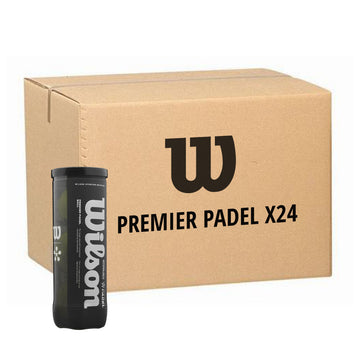 Box 24 cans of 3 Wilson Premier Padel balls