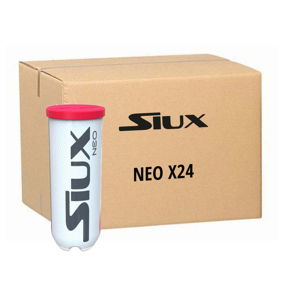 Box of 24 tubes of 3 Siux Neo balls