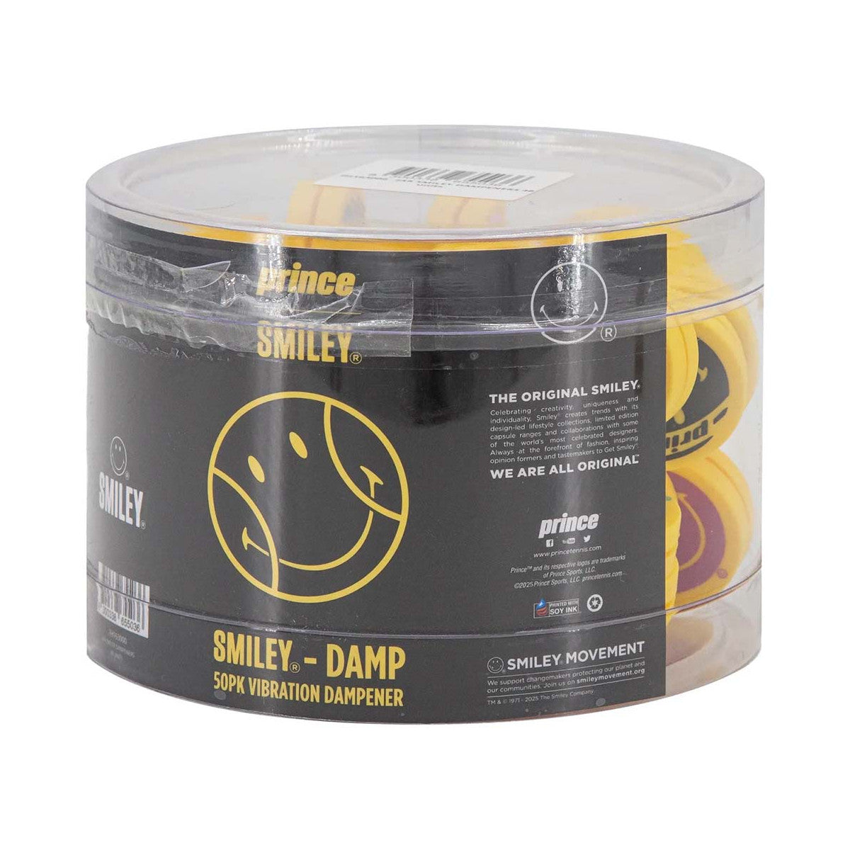 Box of 48 Prince x Smiley Dampeners – 2
