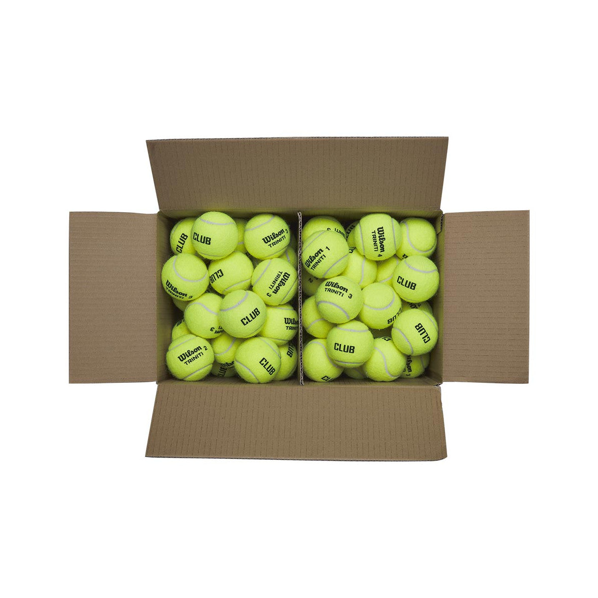 Box of 72 Wilson Triniti Balls – 2