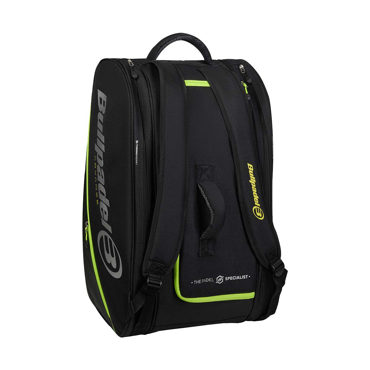 Bullpadel Advance Black / Green thermobag – 3