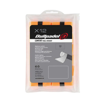 Bullpadel Comfort Orange x 12 overgrips