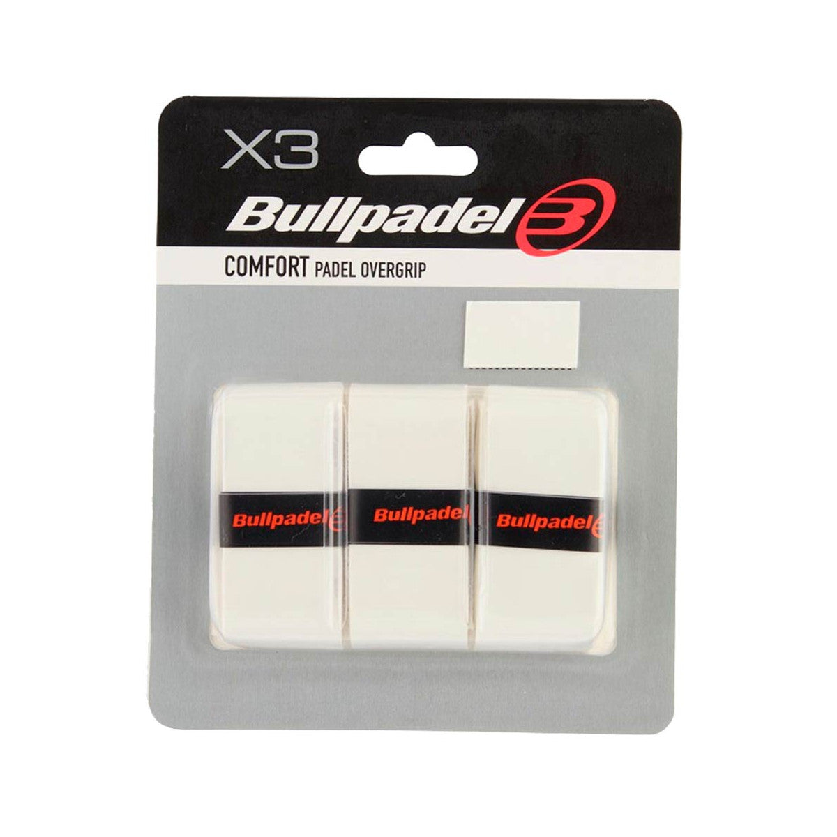 Bullpadel Comfort White x3 overgrips