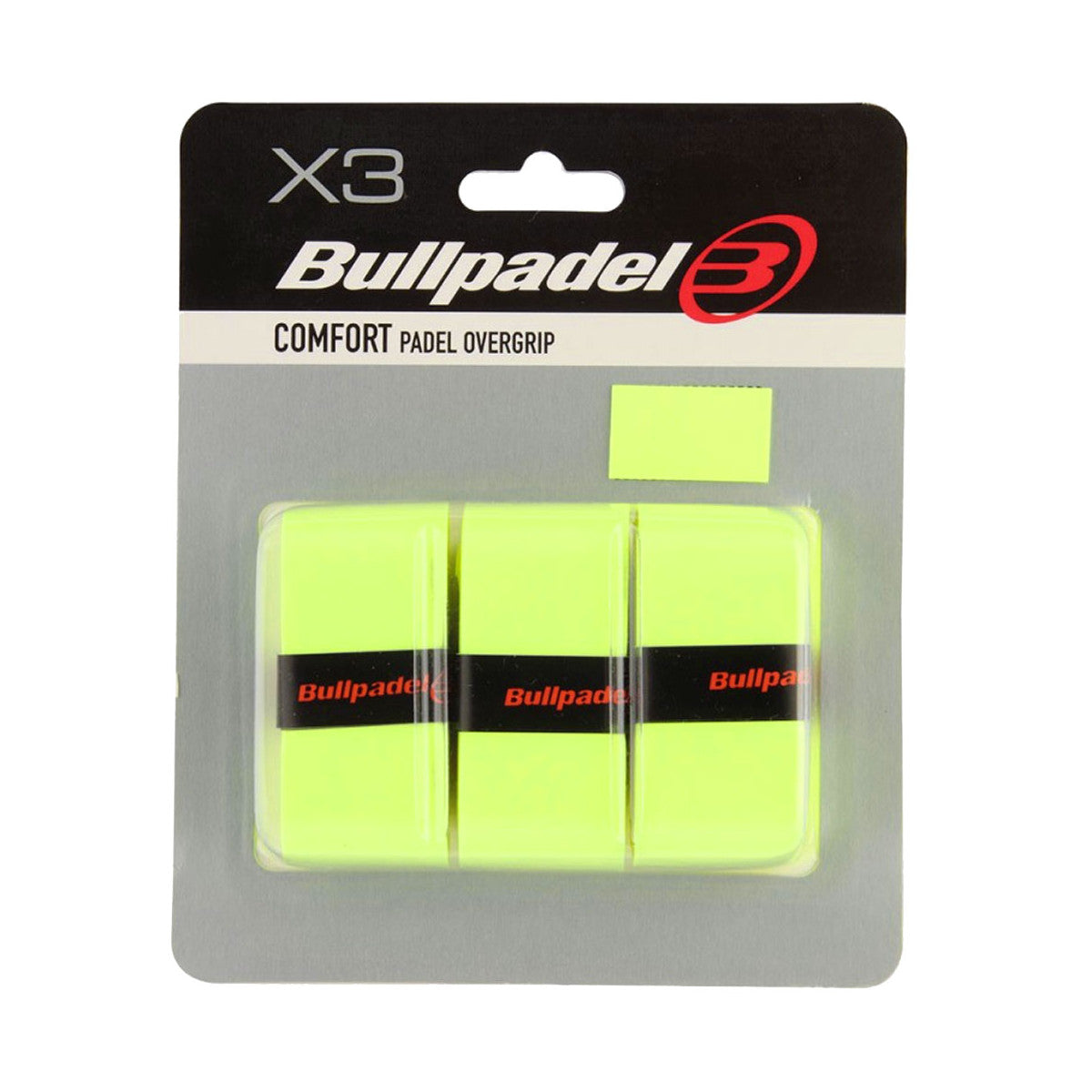 Bullpadel Comfort Yellow x3 overgrips