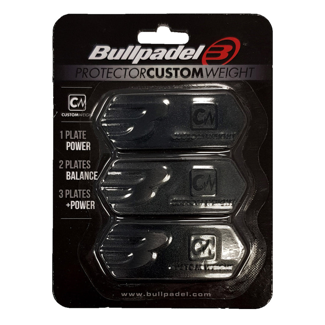 Bullpadel Custom Weight Protector Black