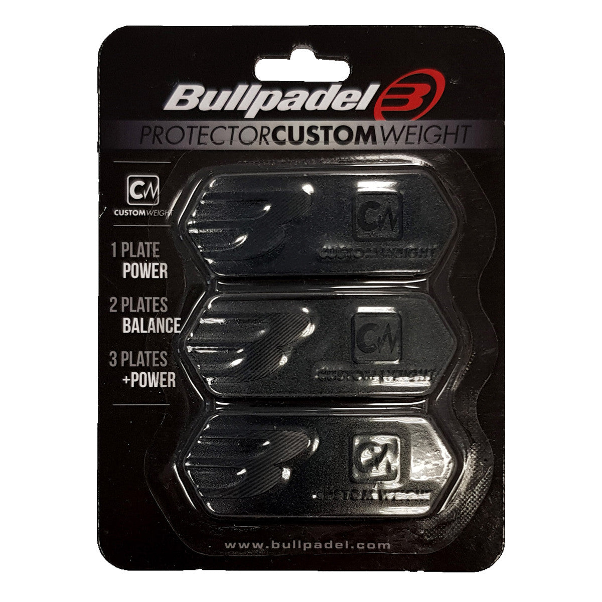 Bullpadel Custom Weight Protector Black
