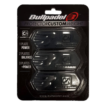 Bullpadel Custom Weight Protector Black