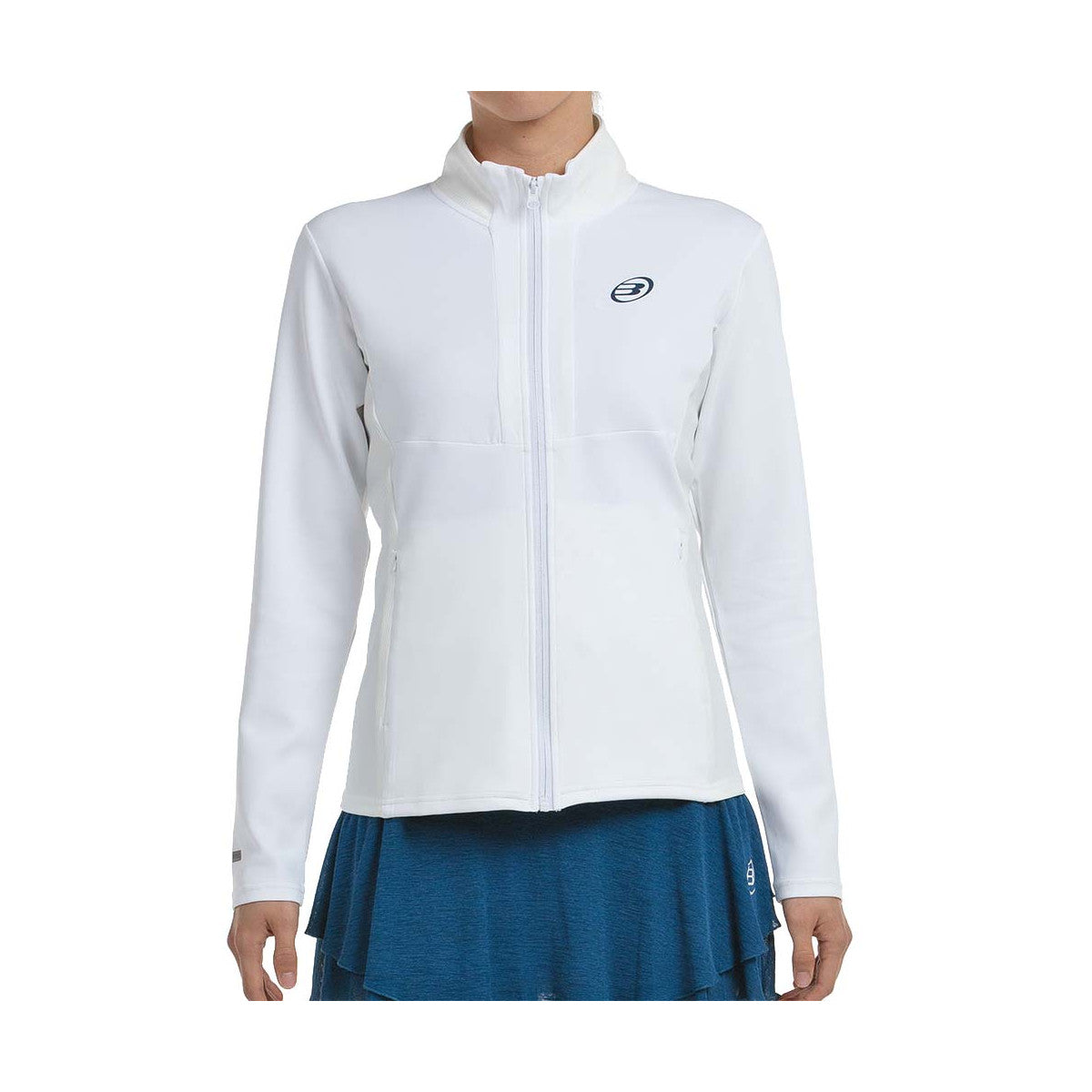 Bullpadel Desna White Woman Jacket