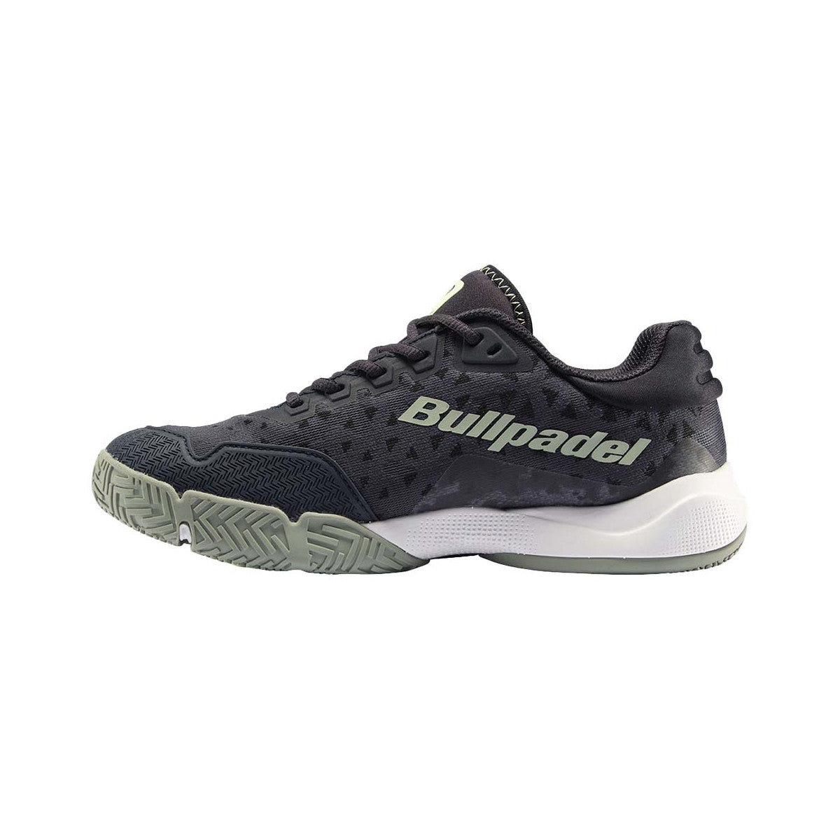 Bullpadel Flow 24V Women's Padel Shoes Black / Eucalyptus – 2