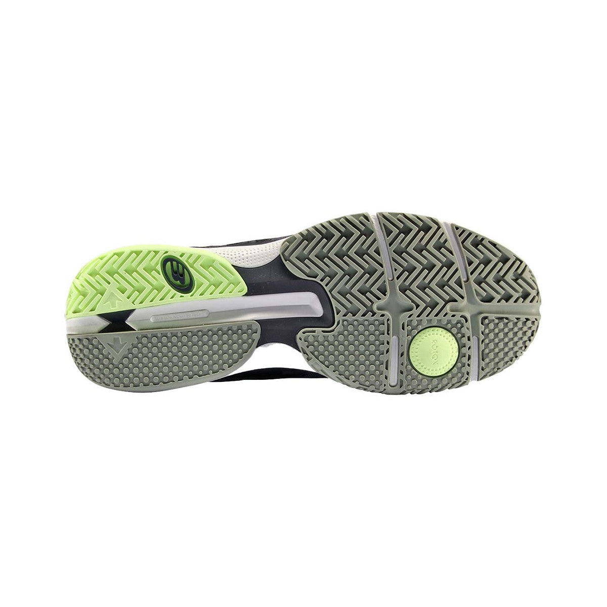 Bullpadel Flow 24V Women's Padel Shoes Black / Eucalyptus – 4