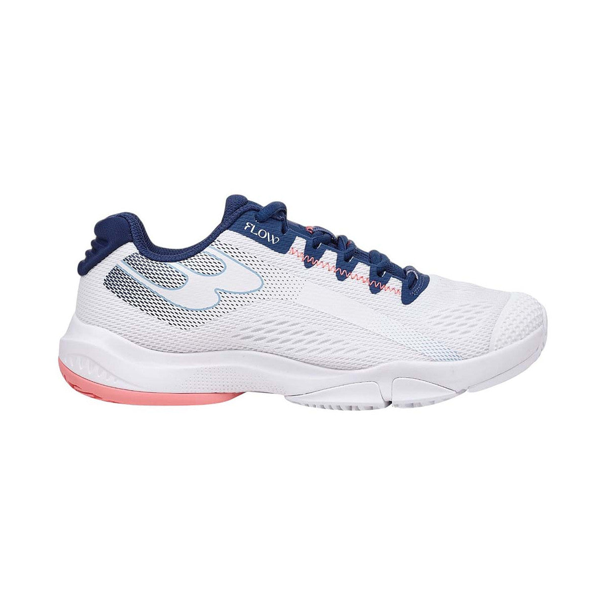 Bullpadel Flow 25V Women's Shoes White / Navy Blue