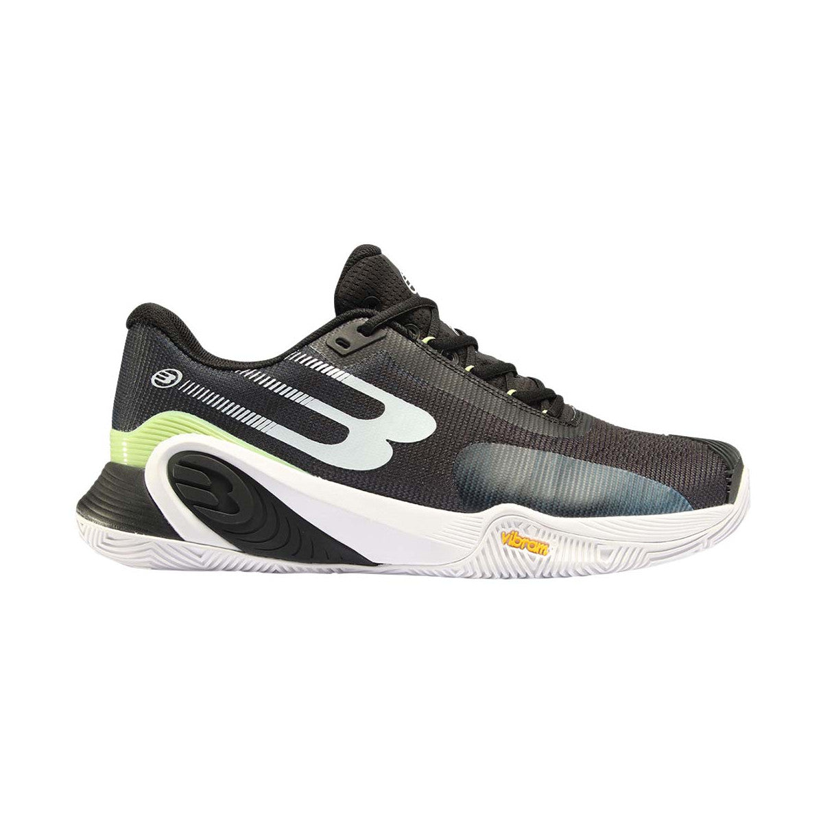 Bullpadel Hack Vibram 24I Black / Green shoes