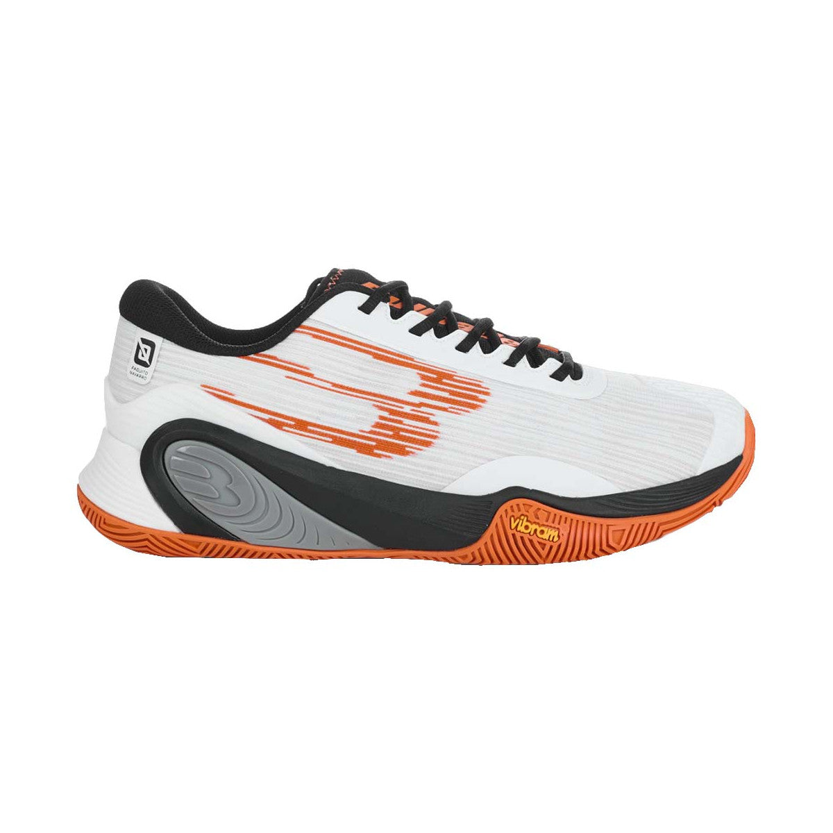 Bullpadel Hack Vibram 25I White / Orange shoes