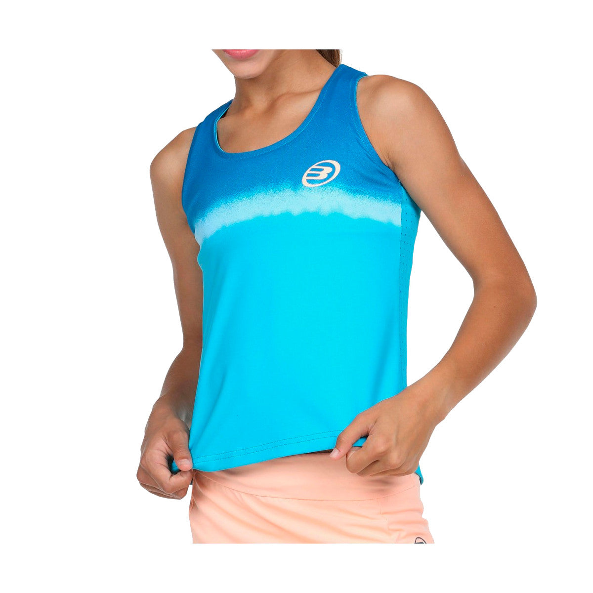 Bullpadel Junior Eguez Blue tank top