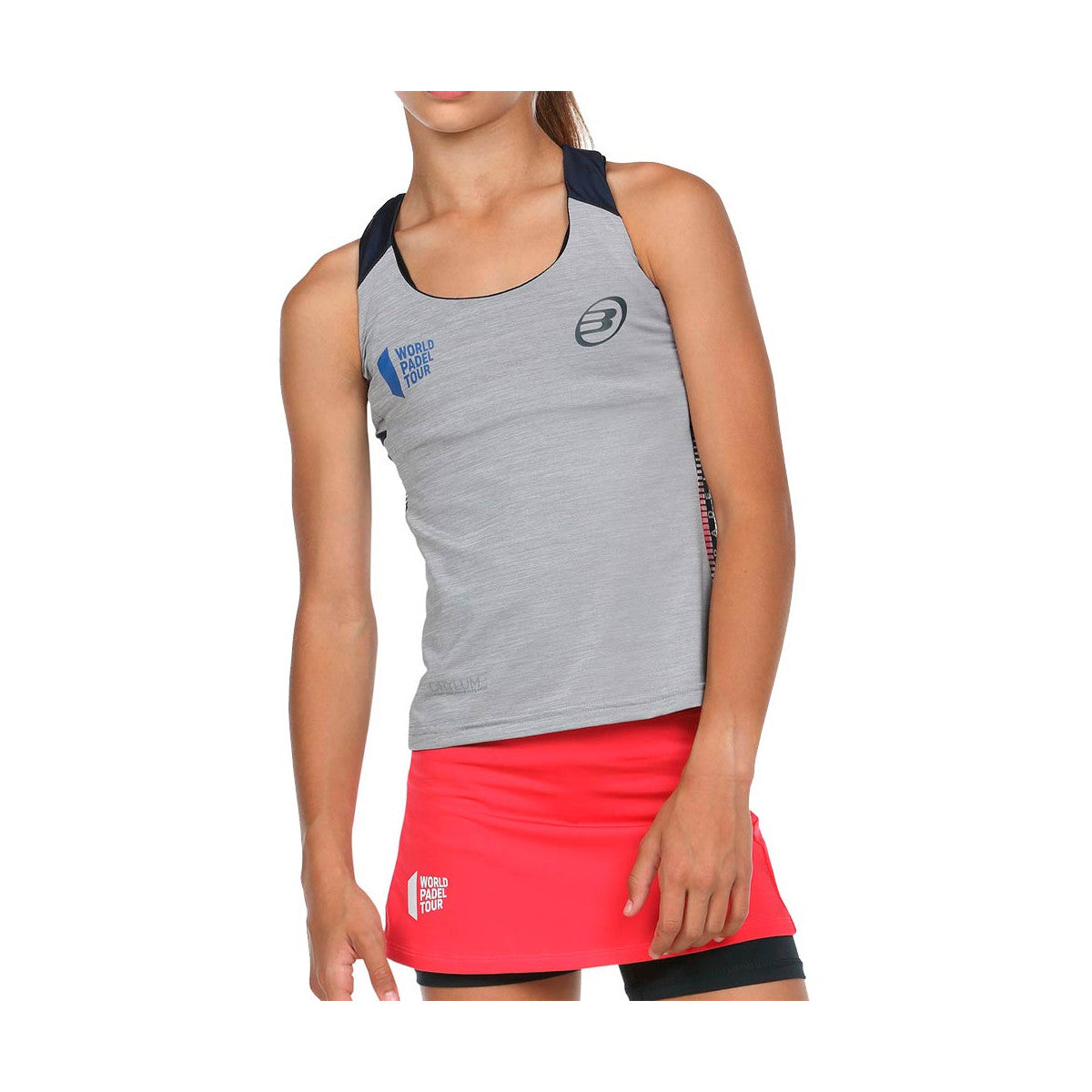 Bullpadel Junior Ravolta Grey tank top – 4