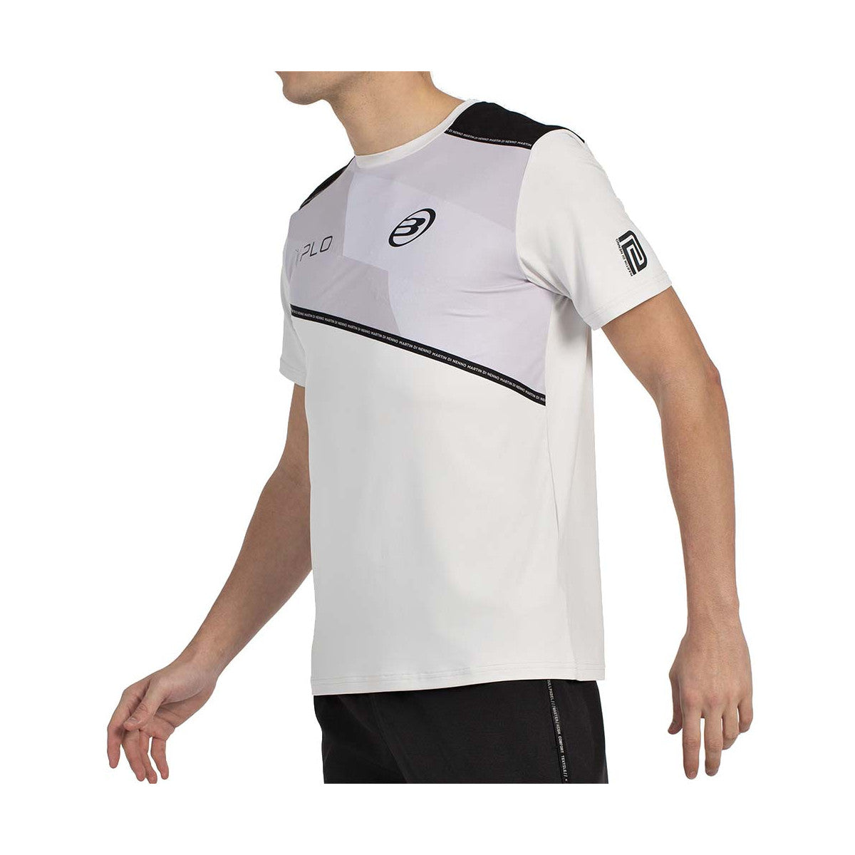 Bullpadel Martín Di Nenno 25V Gray T-shirt – 3
