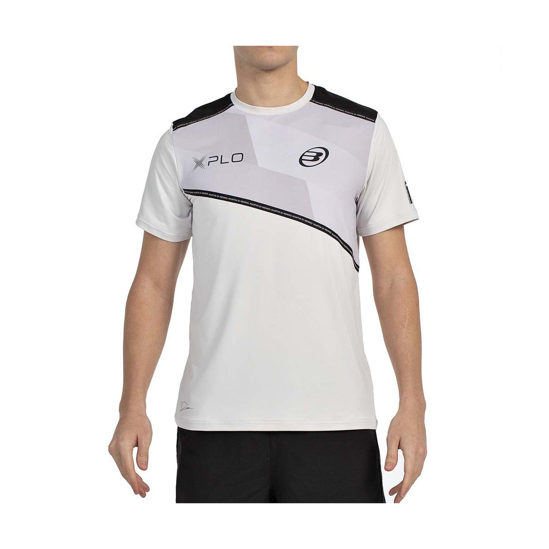 Bullpadel Martín Di Nenno 25V Gray T-shirt