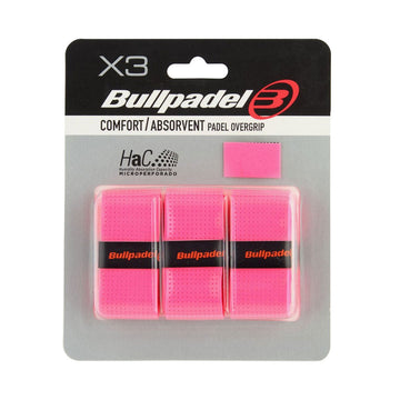 Bullpadel Microperforated Pink x3 overgrips