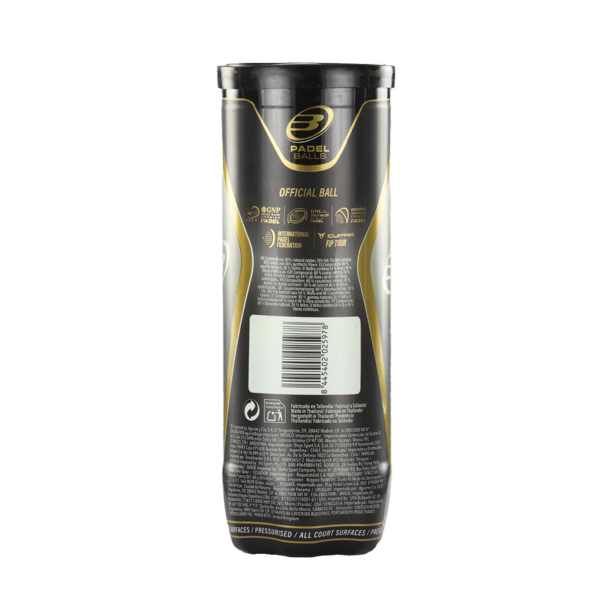 Bullpadel Next Pro 3 balls can – 2
