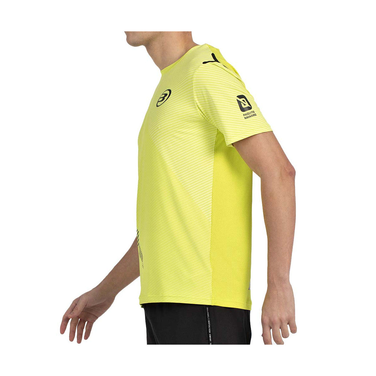 Bullpadel Paquito Navarro 25V Yellow T-shirt – 3