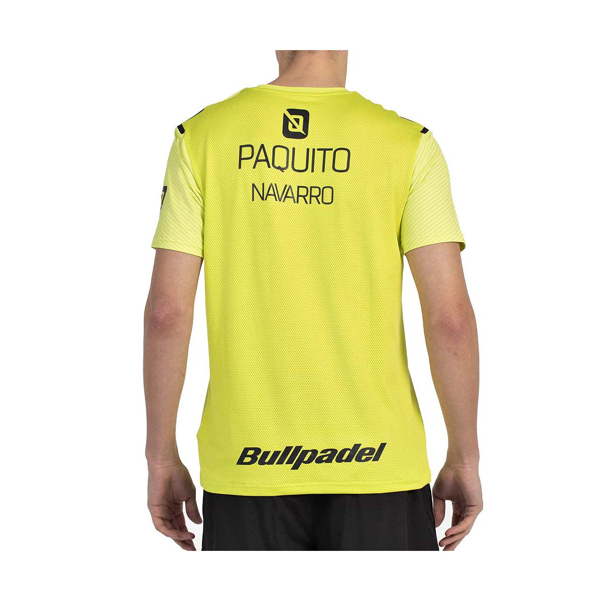 Bullpadel Paquito Navarro 25V Yellow T-shirt – 4