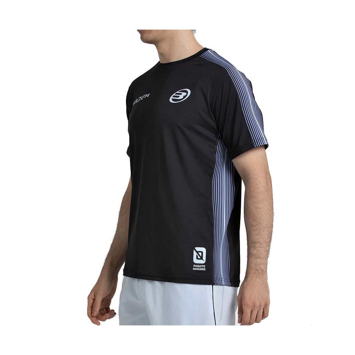 Bullpadel Paquito Navarro 26V Black T-shirt – 3