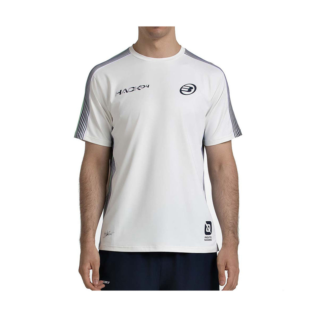 Bullpadel Paquito Navarro 26V White T-shirt