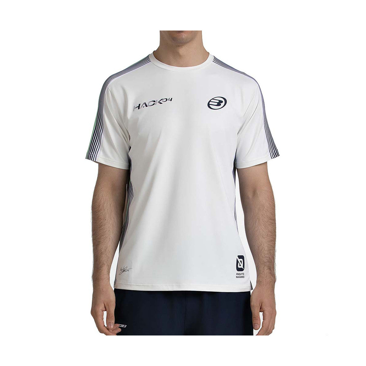 Bullpadel Paquito Navarro 26V White T-shirt