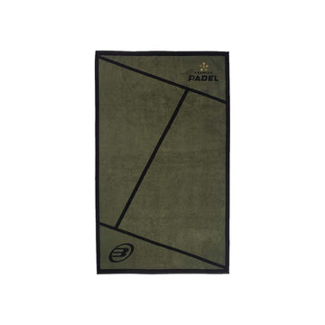 Bullpadel Premier Padel Towel Khaki / Black 100x50