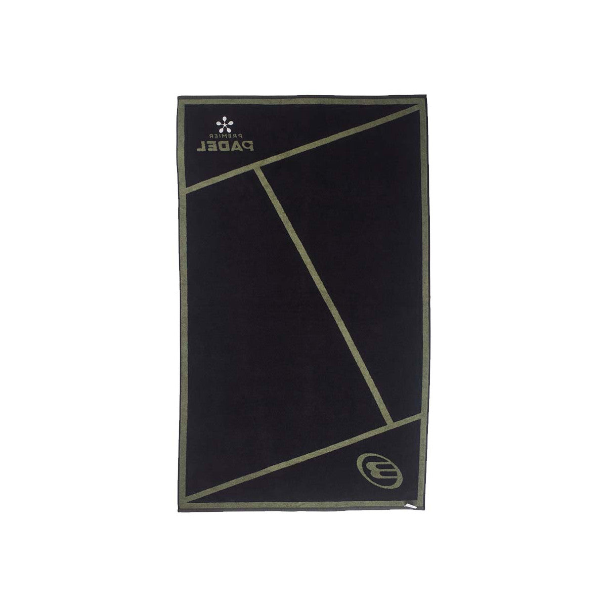 Bullpadel Premier Padel Towel Khaki / Black 100x50 – 2