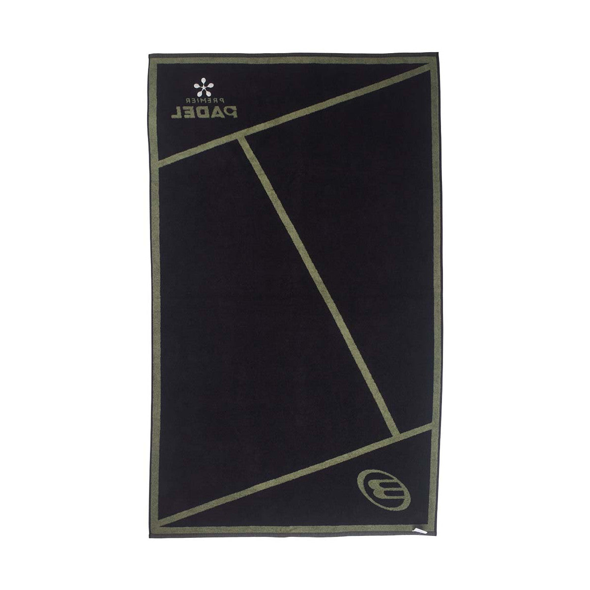 Bullpadel Premier Padel Towel Khaki / Black 150x90 – 2