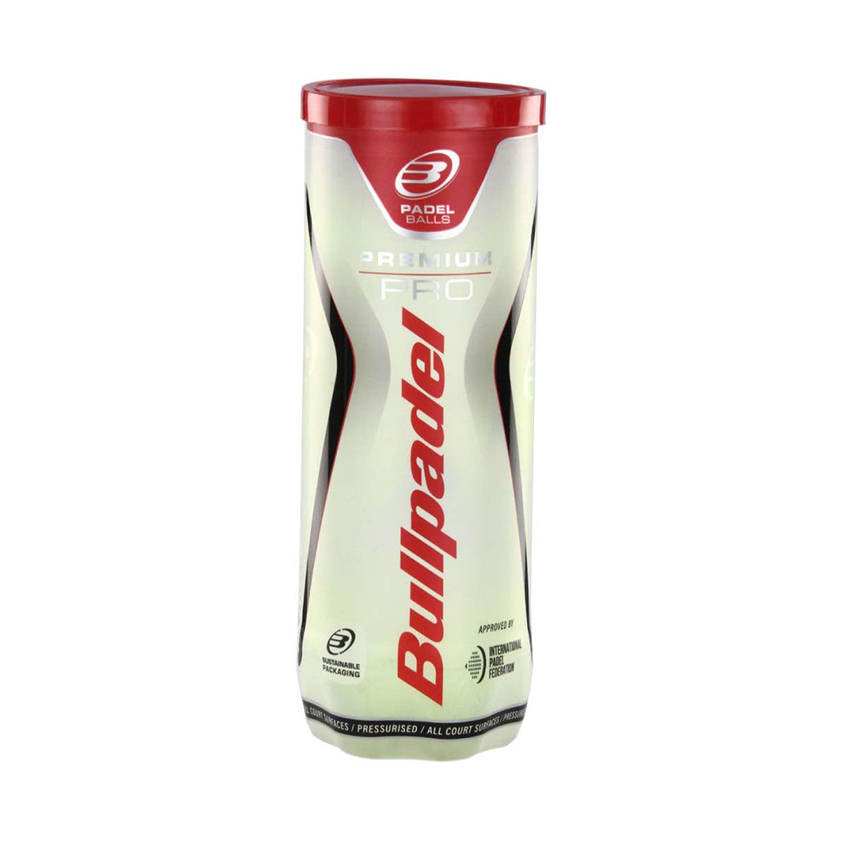 Bullpadel Premium Pro 3 balls can