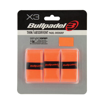 Bullpadel Sensogrip Microperforated Orange x 3 overgrips