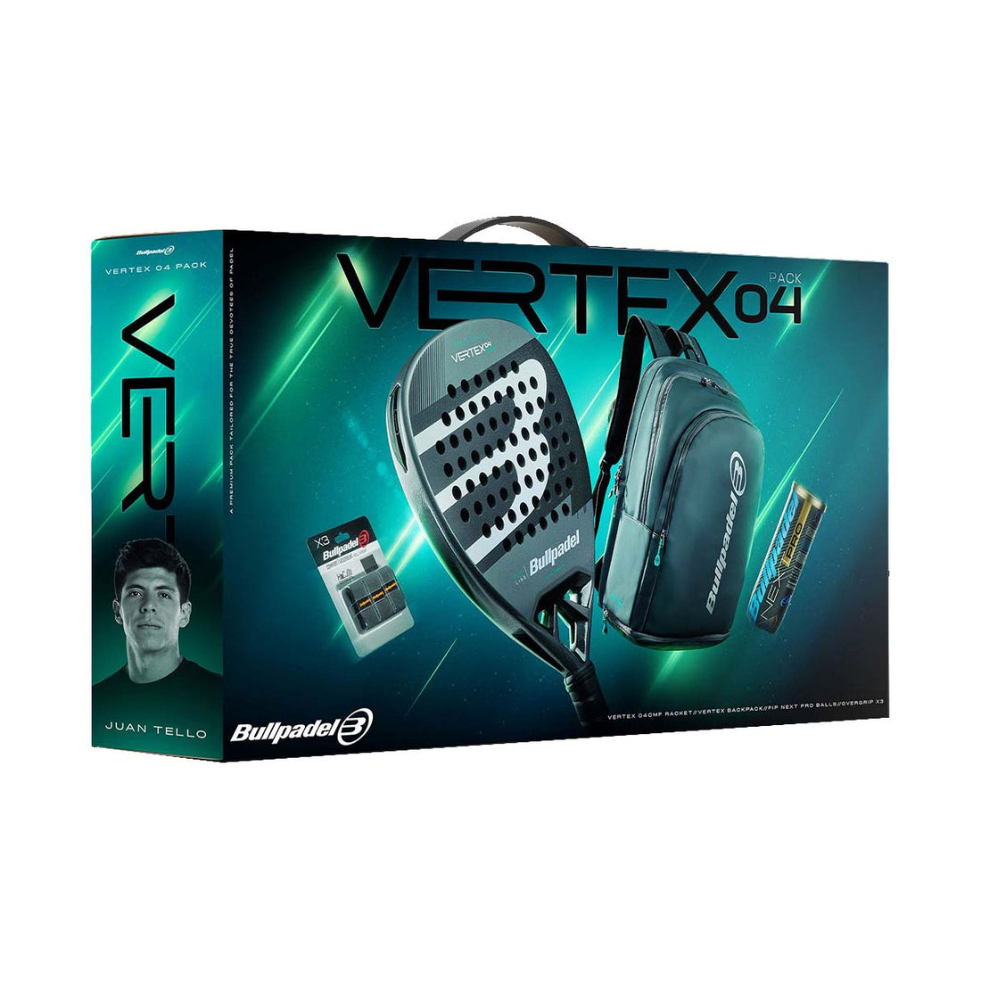 Bullpadel Vertex 04 Comfort 2025 Pack
