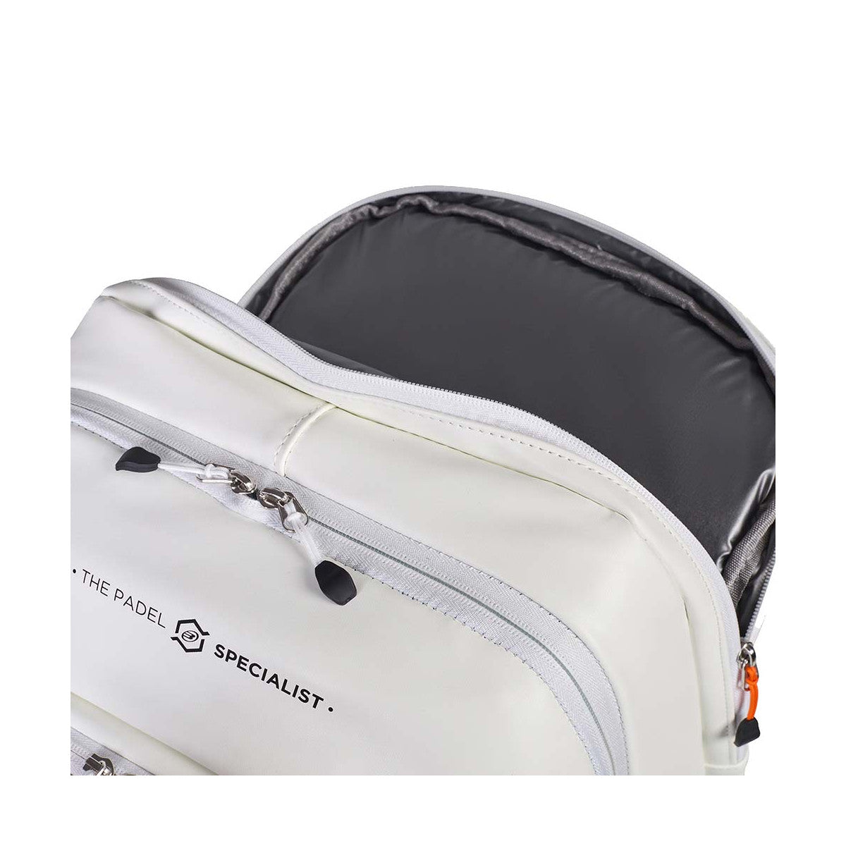 Bullpadel Vertex Woman 2026 Backpack White / Blue – 4