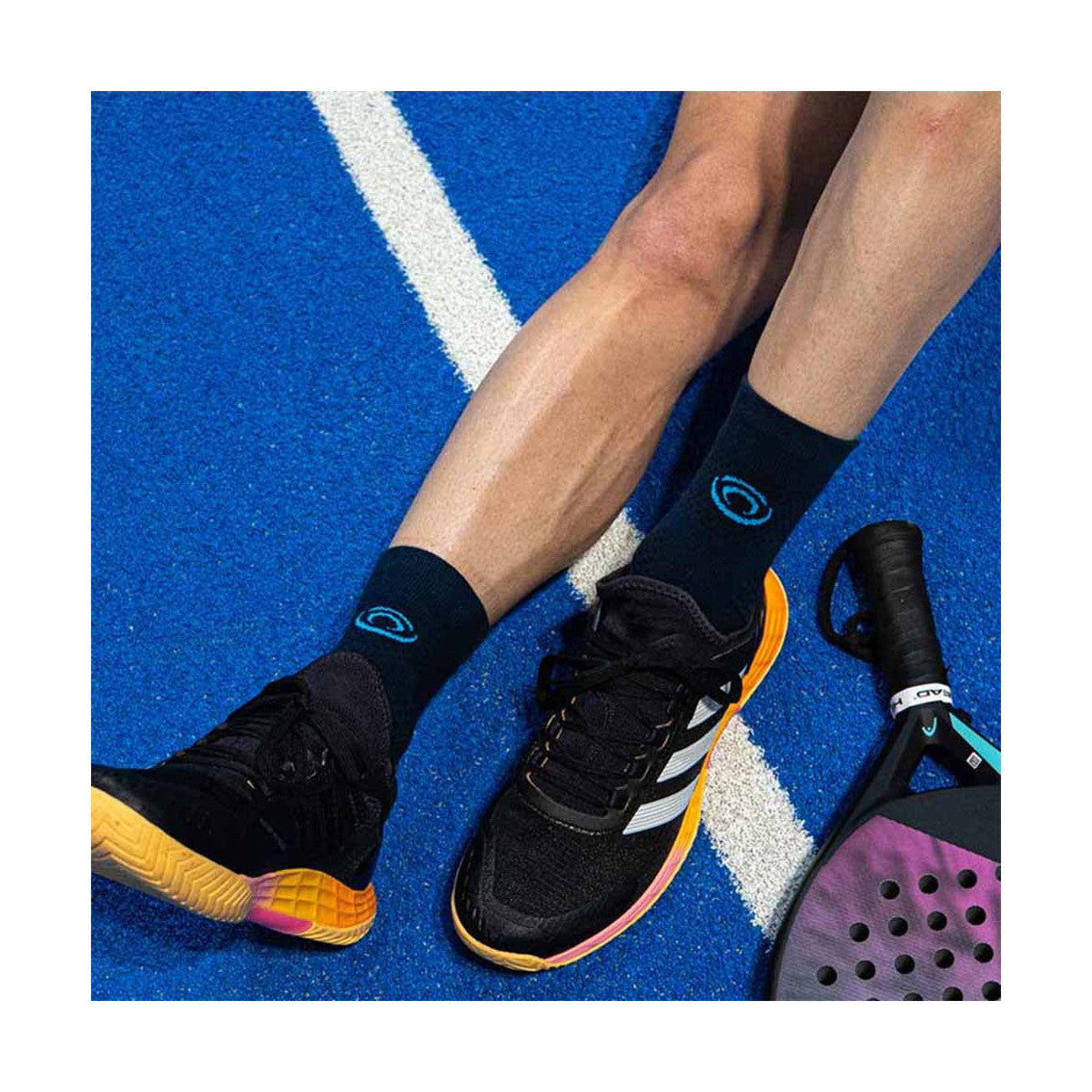 BV Sport Padel High Navy Socks – 4
