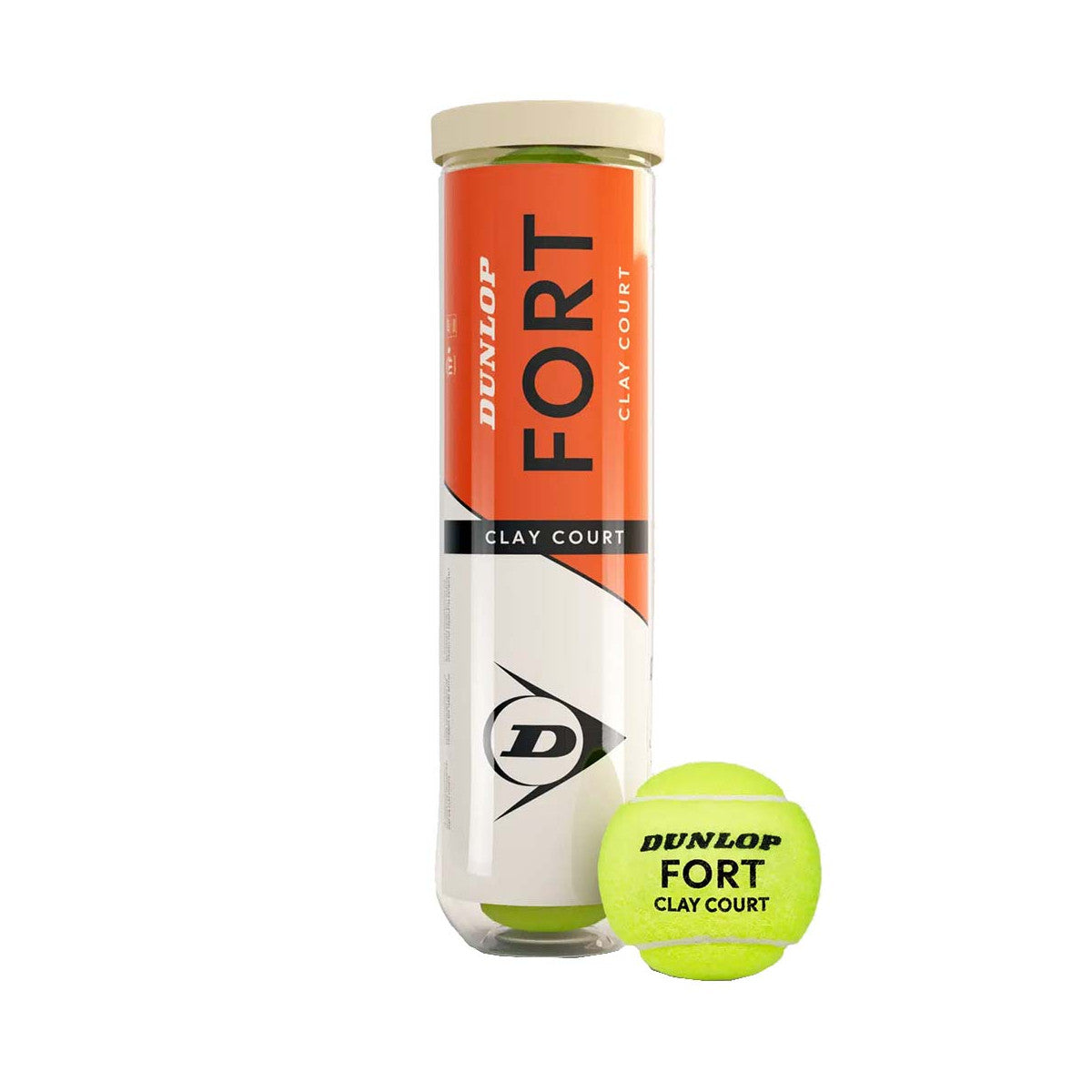 Dunlop Fort Clay Court x4 Balls – 2