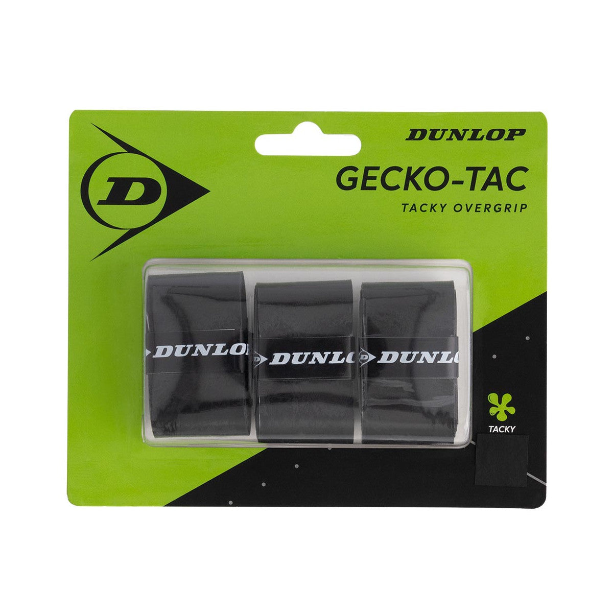 Dunlop Gecko Tac Overgrips Black x 3